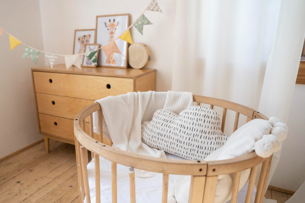 creating space for a nursery using storage